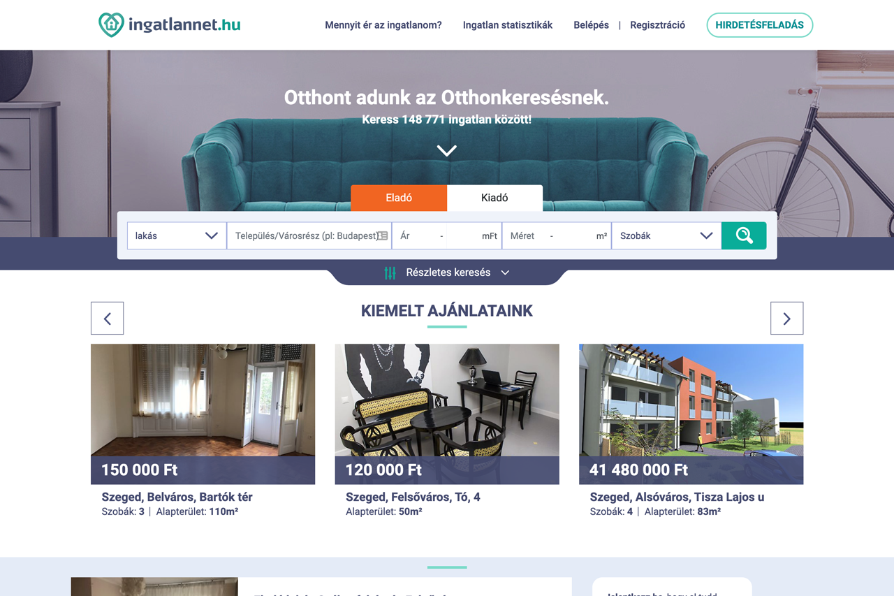 ingatlannet screenshot